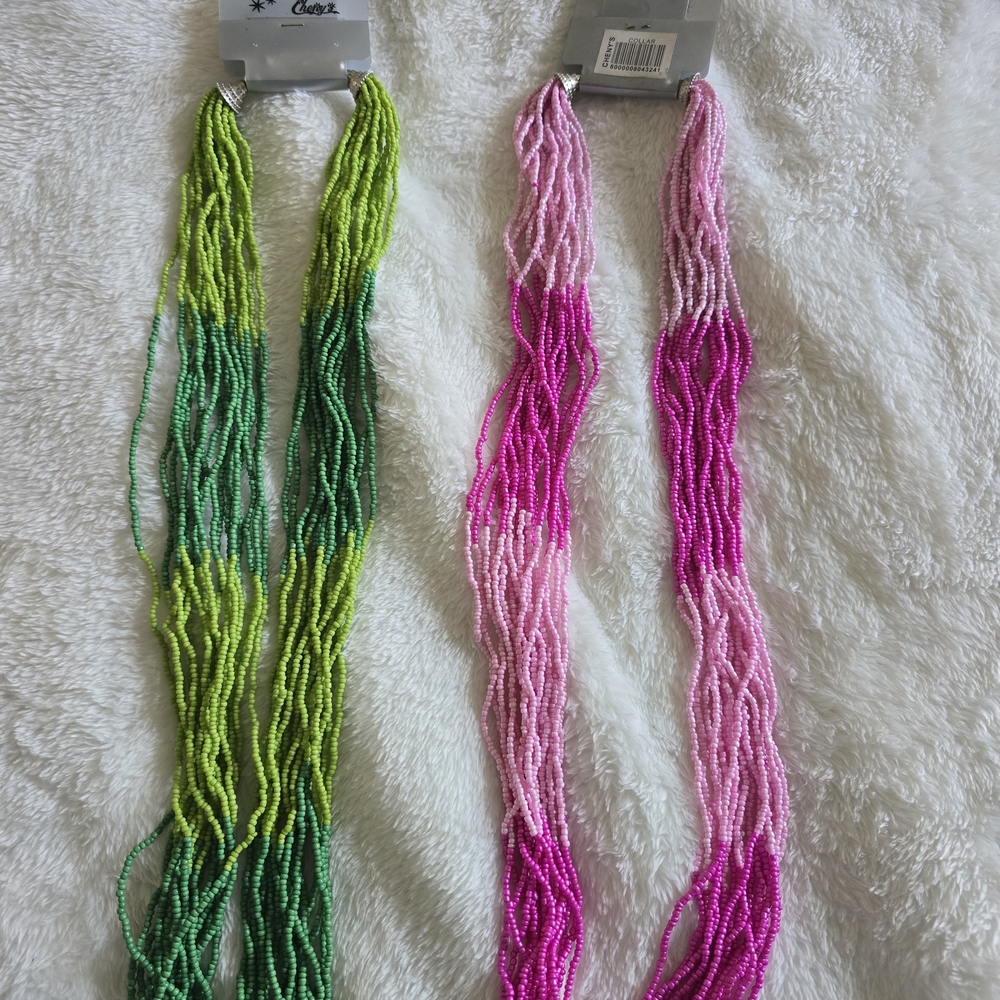 Colorful Beaded Necklaces